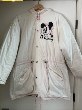 Vintage 90s Disney Reversible Mickey Mouse Jacket